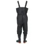 Vadeador de pecho con botas y cinturón negro talla 46 by , Waders for hunting and fishing - Ref: Foro24-4017007, Price: 38,79...