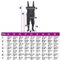 Vadeador de pecho con botas y cinturón negro talla 46 de , Vadeadores para caza y para pesca - Ref: Foro24-4017007, Precio: 3...