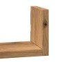 Estante de pared 3 uds madera de ingeniería roble artesanal by , Shelves and shelves - Ref: Foro24-853316, Price: 18,61 €, Di...