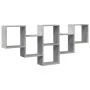 Estantería de pared madera ingeniería gris hormigón 159x18x66cm by , Shelves and shelves - Ref: Foro24-853302, Price: 52,86 €...