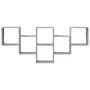 Wandregal aus grauem Beton-Ingenieurholz 159x18x66cm von , Regale und Regale - Ref: Foro24-853302, Preis: 52,95 €, Rabatt: %