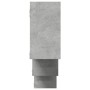 Wandregal aus grauem Beton-Ingenieurholz 159x18x66cm von , Regale und Regale - Ref: Foro24-853302, Preis: 53,88 €, Rabatt: %