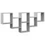 Wandregal aus grauem Beton-Ingenieurholz 159x18x66cm von , Regale und Regale - Ref: Foro24-853302, Preis: 52,95 €, Rabatt: %