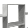 Wandregal aus grauem Beton-Ingenieurholz 159x18x66cm von , Regale und Regale - Ref: Foro24-853302, Preis: 53,88 €, Rabatt: %