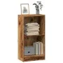 Estantería madera de ingeniería color envejecido 40x24x76 cm by , Bookcases and shelves - Ref: Foro24-857772, Price: 33,55 €,...