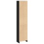 Estantería de madera de ingeniería negra 40x24x176 cm by , Bookcases and shelves - Ref: Foro24-857793, Price: 52,15 €, Discou...