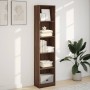 Ingenieurholzregal in Eichenbraun 40x24x176 cm von , Bücherregale und Regale - Ref: Foro24-857798, Preis: 60,72 €, Rabatt: %