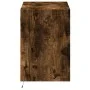 Mueble de TV de pared con luces LED roble ahumado 80x31x45 cm by , TV Furniture - Ref: Foro24-852331, Price: 62,36 €, Discoun...