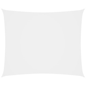 Rectangular sail awning white Oxford fabric 4x5 m by vidaXL, Umbrellas - Ref: Foro24-135271, Price: 48,88 €, Discount: %