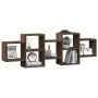 Estantería de pared madera ingeniería marrón roble 129x18x42 cm de , Estantes y estanterías - Ref: Foro24-853224, Precio: 53,...
