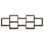 Estantería de pared madera ingeniería marrón roble 129x18x42 cm de , Estantes y estanterías - Ref: Foro24-853224, Precio: 53,...