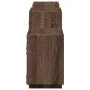 Estantería de pared madera ingeniería marrón roble 129x18x42 cm de , Estantes y estanterías - Ref: Foro24-853224, Precio: 53,...