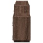 Estantería de pared madera ingeniería marrón roble 129x18x42 cm by , Shelves and shelves - Ref: Foro24-853224, Price: 54,57 €...