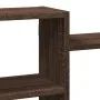 Estantería de pared madera ingeniería marrón roble 129x18x42 cm de , Estantes y estanterías - Ref: Foro24-853224, Precio: 53,...