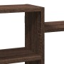Estantería de pared madera ingeniería marrón roble 129x18x42 cm by , Shelves and shelves - Ref: Foro24-853224, Price: 54,57 €...