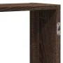 Estantería de pared madera ingeniería marrón roble 129x18x42 cm de , Estantes y estanterías - Ref: Foro24-853224, Precio: 53,...