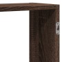 Estantería de pared madera ingeniería marrón roble 129x18x42 cm by , Shelves and shelves - Ref: Foro24-853224, Price: 54,57 €...