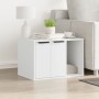 Mueble arenero para gatos madera ingeniería blanco 60x40x40 cm by , Cat furniture - Ref: Foro24-857724, Price: 51,43 €, Disco...