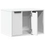 Katzensandkastenmöbel aus weißem Ingenieurholz, 60x40x40 cm. von , Katzenmöbel - Ref: Foro24-857724, Preis: 51,43 €, Rabatt: %