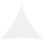 Triangular white Oxford fabric sail shade 4.5x4.5x4.5 m by vidaXL, Umbrellas - Ref: Foro24-135288, Price: 38,05 €, Discount: %