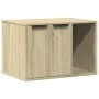 Katzensandmöbel aus Eichenholz Sonoma 60x40x40 cm von , Katzenmöbel - Ref: Foro24-857726, Preis: 55,88 €, Rabatt: %