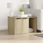 Katzensandmöbel aus Eichenholz Sonoma 60x40x40 cm von , Katzenmöbel - Ref: Foro24-857726, Preis: 55,88 €, Rabatt: %