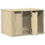 Katzensandmöbel aus Eichenholz Sonoma 60x40x40 cm von , Katzenmöbel - Ref: Foro24-857726, Preis: 55,88 €, Rabatt: %