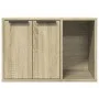 Katzensandmöbel aus Eichenholz Sonoma 60x40x40 cm von , Katzenmöbel - Ref: Foro24-857726, Preis: 55,88 €, Rabatt: %