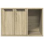 Katzensandmöbel aus Eichenholz Sonoma 60x40x40 cm von , Katzenmöbel - Ref: Foro24-857726, Preis: 52,62 €, Rabatt: %