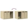 Katzensandmöbel aus Eichenholz Sonoma 60x40x40 cm von , Katzenmöbel - Ref: Foro24-857726, Preis: 55,88 €, Rabatt: %