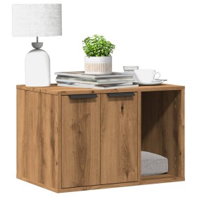 Katzensandkastenmöbel aus Holz, handgefertigt, 60x40x40 cm. von , Katzenmöbel - Ref: Foro24-857732, Preis: 52,56 €, Rabatt: %