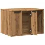 Katzensandkastenmöbel aus Holz, handgefertigt, 60x40x40 cm. von , Katzenmöbel - Ref: Foro24-857732, Preis: 55,43 €, Rabatt: %