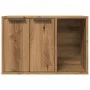 Katzensandkastenmöbel aus Holz, handgefertigt, 60x40x40 cm. von , Katzenmöbel - Ref: Foro24-857732, Preis: 55,43 €, Rabatt: %
