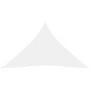 Triangular white Oxford fabric sail shade 4.5x4.5x4.5 m by vidaXL, Umbrellas - Ref: Foro24-135288, Price: 31,68 €, Discount: %