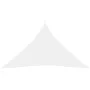Triangular white Oxford fabric sail shade 4.5x4.5x4.5 m by vidaXL, Umbrellas - Ref: Foro24-135288, Price: 38,05 €, Discount: %