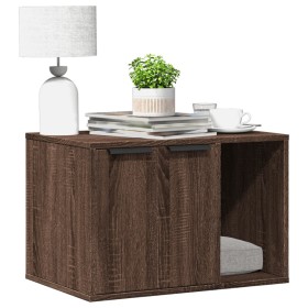 Katzensandmöbel aus braunem Ingenieurholz, 60x40x40 cm. von , Katzenmöbel - Ref: Foro24-857730, Preis: 52,95 €, Rabatt: %