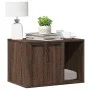 Mueble arenero para gatos madera ingeniería marrón 60x40x40 cm de , Mobiliario para gatos - Ref: Foro24-857730, Precio: 56,17...