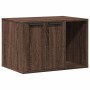 Katzensandmöbel aus braunem Ingenieurholz, 60x40x40 cm. von , Katzenmöbel - Ref: Foro24-857730, Preis: 52,95 €, Rabatt: %