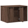 Katzensandmöbel aus braunem Ingenieurholz, 60x40x40 cm. von , Katzenmöbel - Ref: Foro24-857730, Preis: 52,95 €, Rabatt: %
