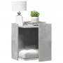 Mueble arenero de gatos madera gris hormigón 42x42x51 cm de , Mobiliario para gatos - Ref: Foro24-857745, Precio: 39,93 €, De...