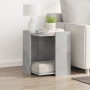 Mueble arenero de gatos madera gris hormigón 42x42x51 cm by , Cat furniture - Ref: Foro24-857745, Price: 37,98 €, Discount: %