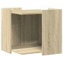 Katzensandkastenmöbel aus Eichenholz Sonoma 53x53x51 cm von , Katzenmöbel - Ref: Foro24-857753, Preis: 51,23 €, Rabatt: %