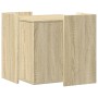 Katzensandkastenmöbel aus Eichenholz Sonoma 53x53x51 cm von , Katzenmöbel - Ref: Foro24-857753, Preis: 51,23 €, Rabatt: %