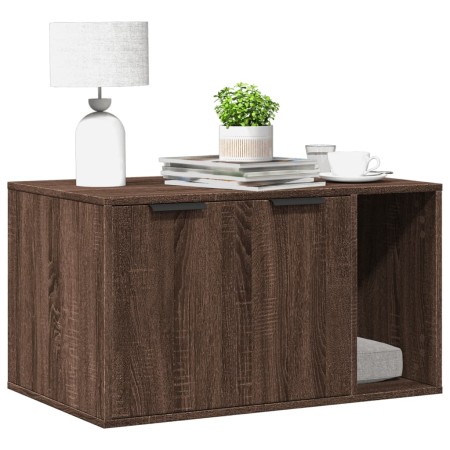 Mueble arenero para gatos madera ingeniería marrón 80x50x45 cm von , Katzenmöbel - Ref: Foro24-857739, Preis: 81,18 €, Rabatt: %