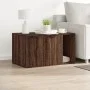 Mueble arenero para gatos madera ingeniería marrón 80x50x45 cm von , Katzenmöbel - Ref: Foro24-857739, Preis: 88,23 €, Rabatt: %
