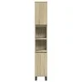 Set de muebles de baño 3 pzas madera contrachapada roble Sonoma von , Badezimmermöbel - Ref: Foro24-3307678, Preis: 208,00 €,...