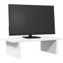 Soporte de monitor cajones madera ingeniería blanco 50x27x15 cm von , Computersockel und -erhöhungen - Ref: Foro24-854697, Pr...