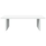 Soporte de monitor cajones madera ingeniería blanco 50x27x15 cm von , Computersockel und -erhöhungen - Ref: Foro24-854697, Pr...