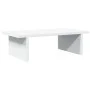 Soporte de monitor cajones madera ingeniería blanco 50x27x15 cm by , Computer bases and risers - Ref: Foro24-854697, Price: 2...
