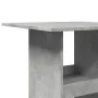 Mesa alta bar con almacenaje madera gris hormigón 60x60x102 cm by , Kitchen and dining tables - Ref: Foro24-854331, Price: 71...